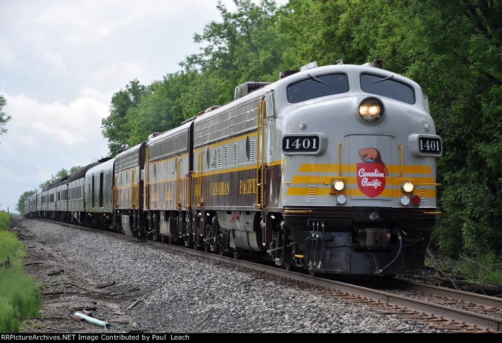 Westbound business train